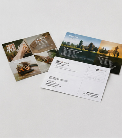 Postkarten und Selfmailer